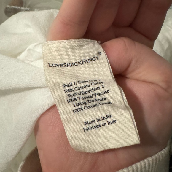 Love Shack Fancy Vania Maxi Dress White - Picture 10 of 11